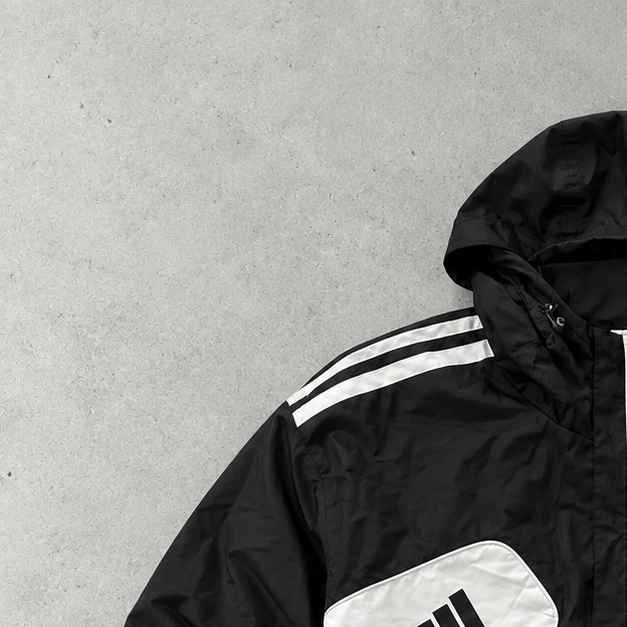 2003 Adidas Windbreaker Black Rare (S)