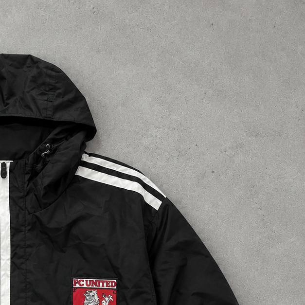2003 Adidas Windbreaker Black Rare (S)
