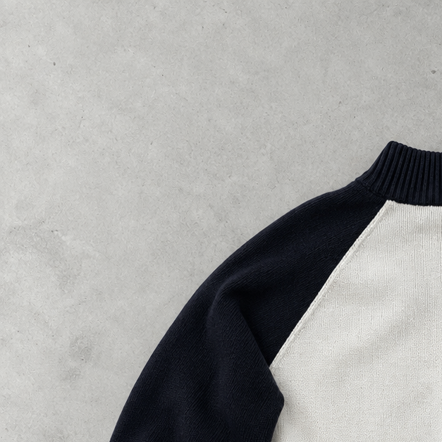 Ralph Lauren Sweatshirt Weiß Stitched Logo Limited (L)
