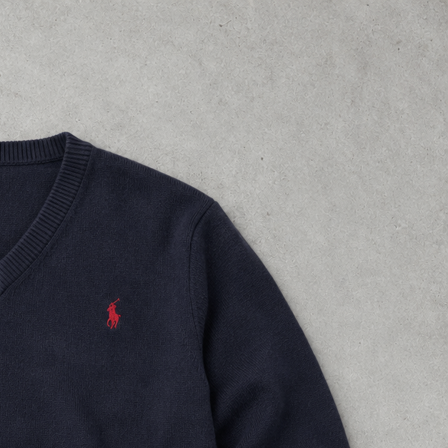 Ralph Lauren Sweater Marineblau Rare (L)