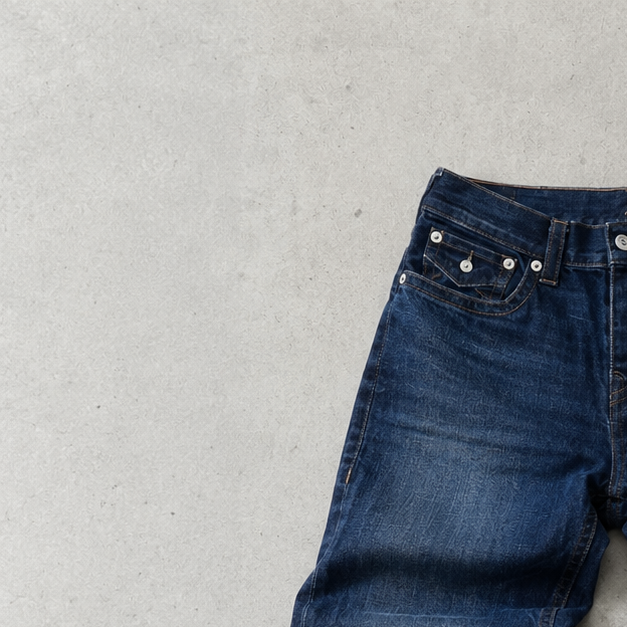 Y2K Vintage True Religion Relaxed Straight Jeans Marineblau Limited (W32 | DE 48)