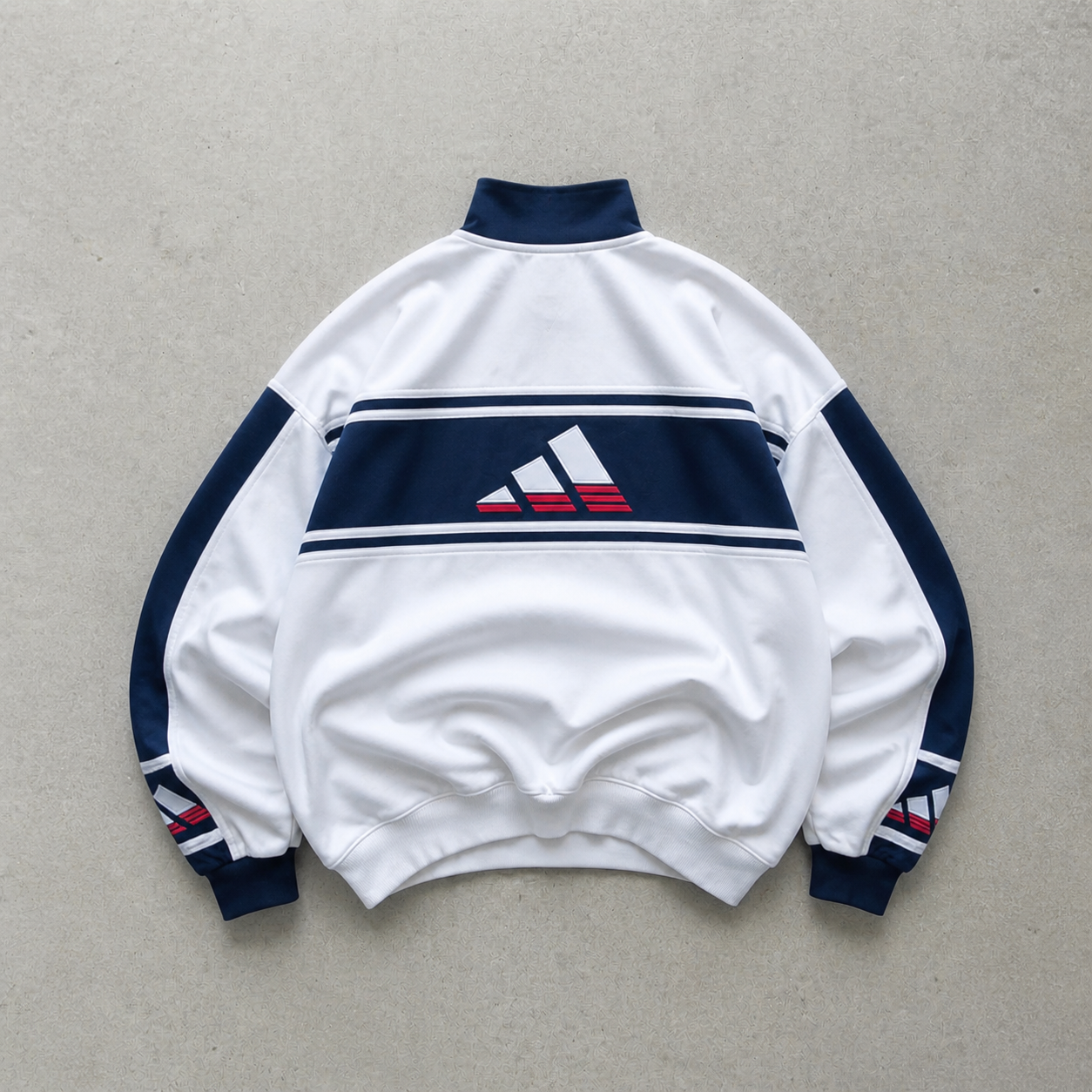 Adidas Vest Weiß, Marineblau Limited (L) Stitched Logo