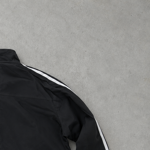 Adidas Windbreaker Black / White Limited (M)