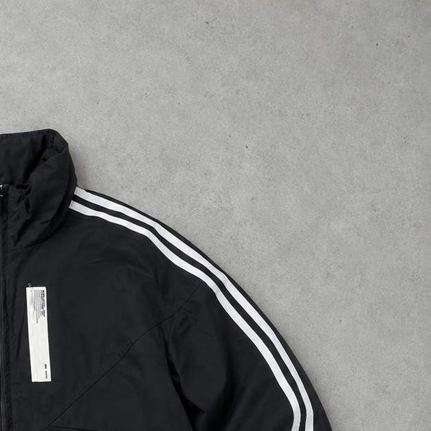 Adidas Windbreaker Black / White Limited (M)