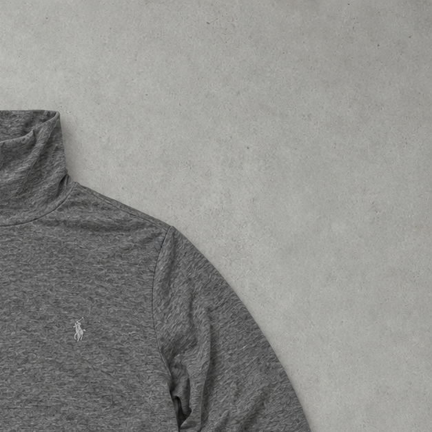 2000s Ralph Lauren Sweater Grau Rare (XL)