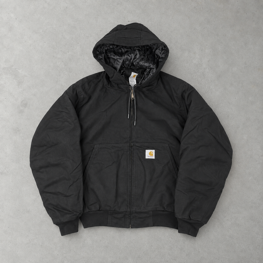 Y2K Carhartt Denim Jacket Black Rare (L)