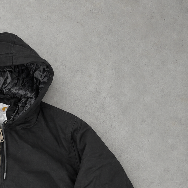 Y2K Carhartt Denim Jacket Black Rare (L)