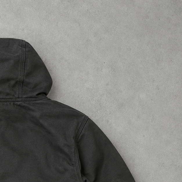 Y2K Carhartt Denim Jacket Black Rare (L)