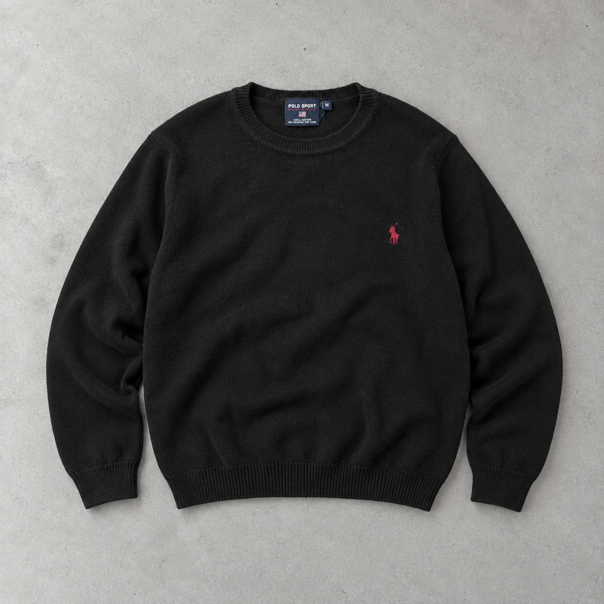 Ralph Lauren Sweater Black Rare (M)