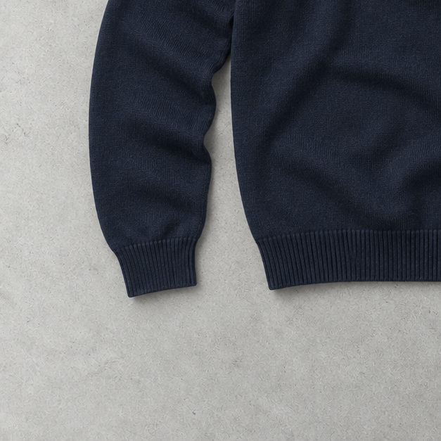 Polo Ralph Lauren Crewneck Sweater Marineblau Rare (XL) Stitched Logo