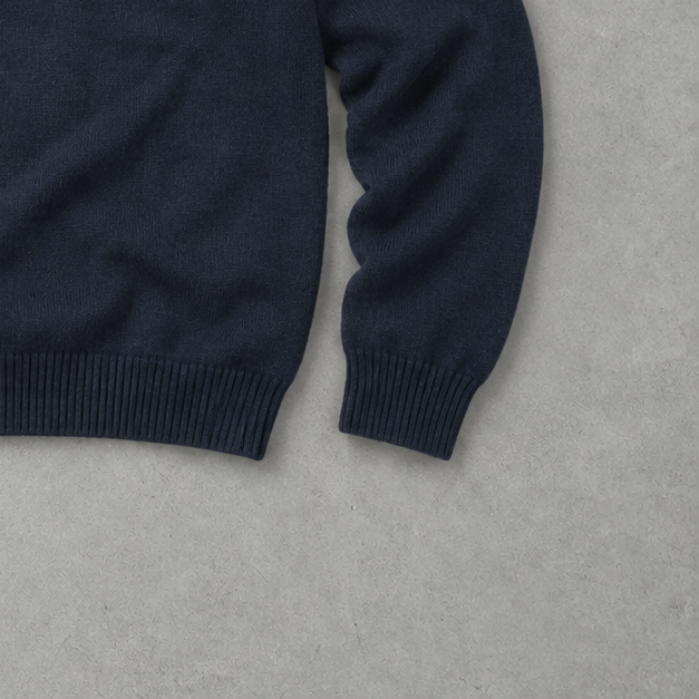 Polo Ralph Lauren Crewneck Sweater Marineblau Rare (XL) Stitched Logo