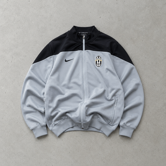 90s Y2K Nike Jacket Black, Grey Rare (S)