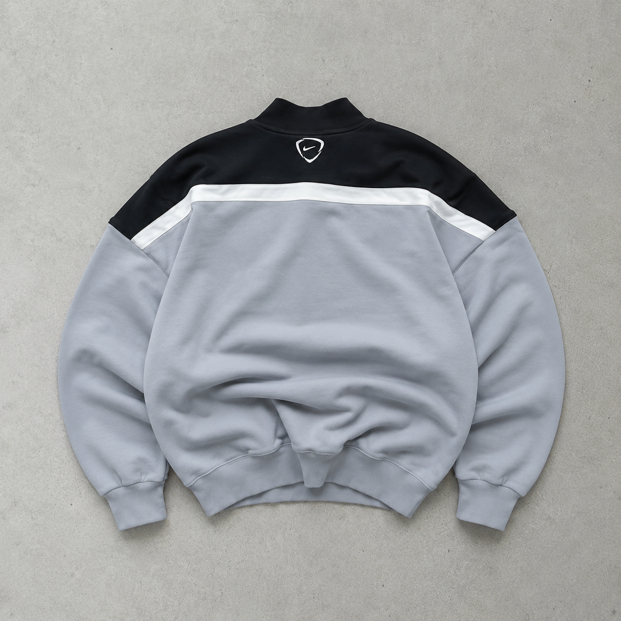 90s Y2K Nike Jacket Black, Grey Rare (S)