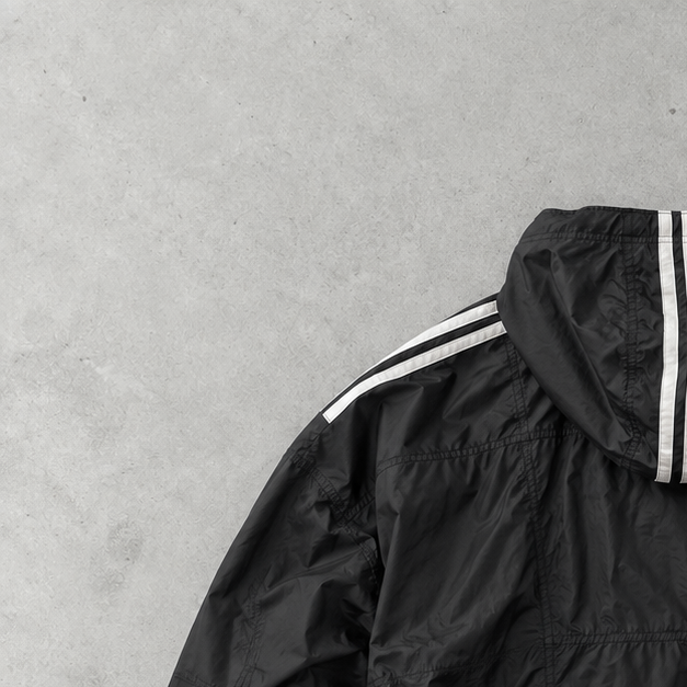 Coupe-vent Adidas noir rare (M)