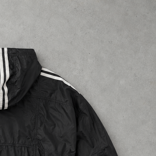 Coupe-vent Adidas noir rare (M)