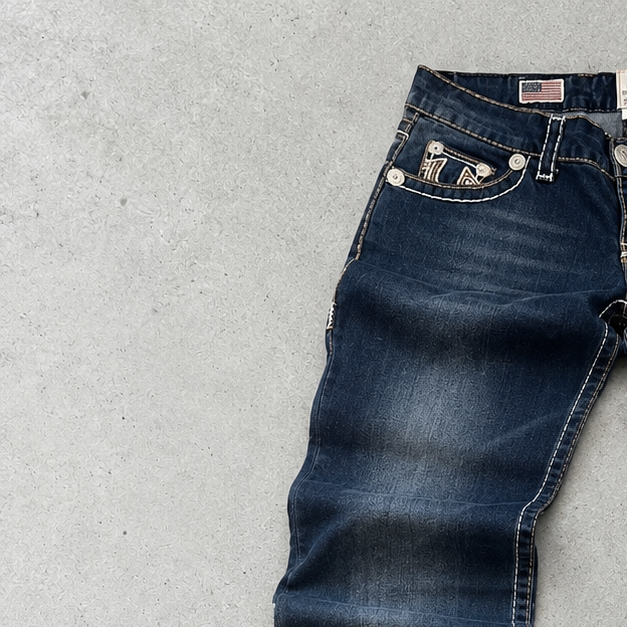Y2K True Religion Jeans Navy Limited (S)