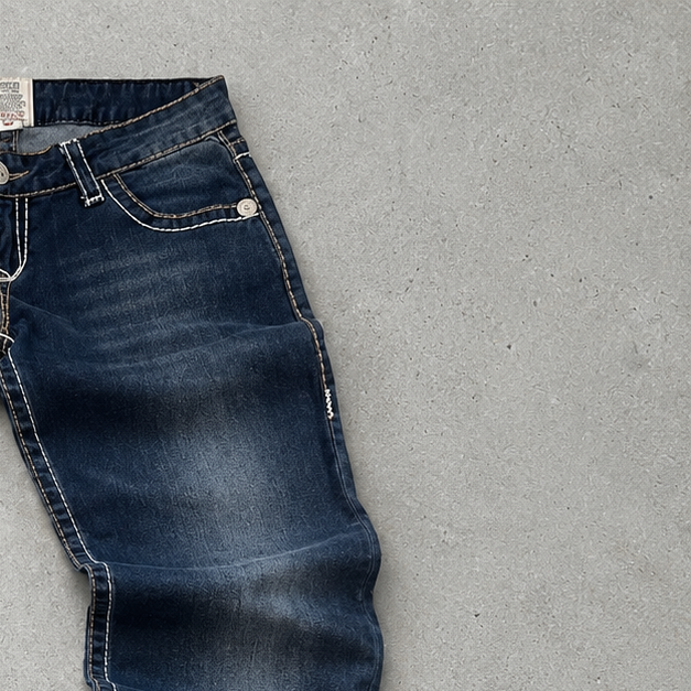 Y2K True Religion Jeans Navy Limited (S)