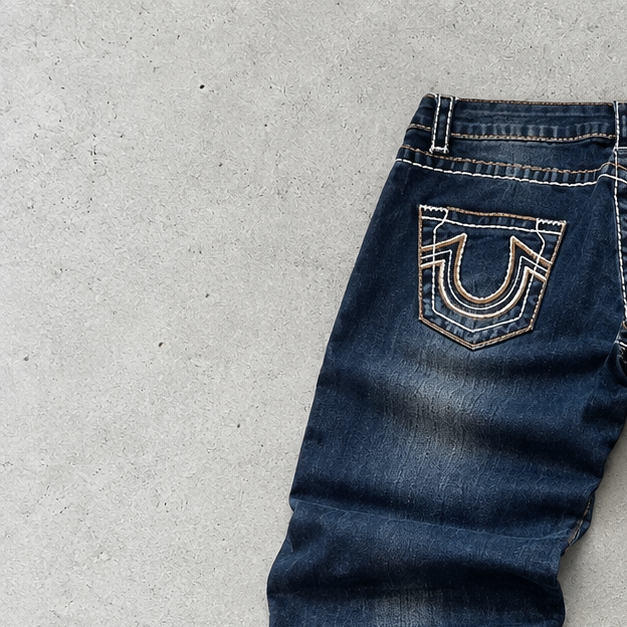 Y2K True Religion Jeans Navy Limited (S)