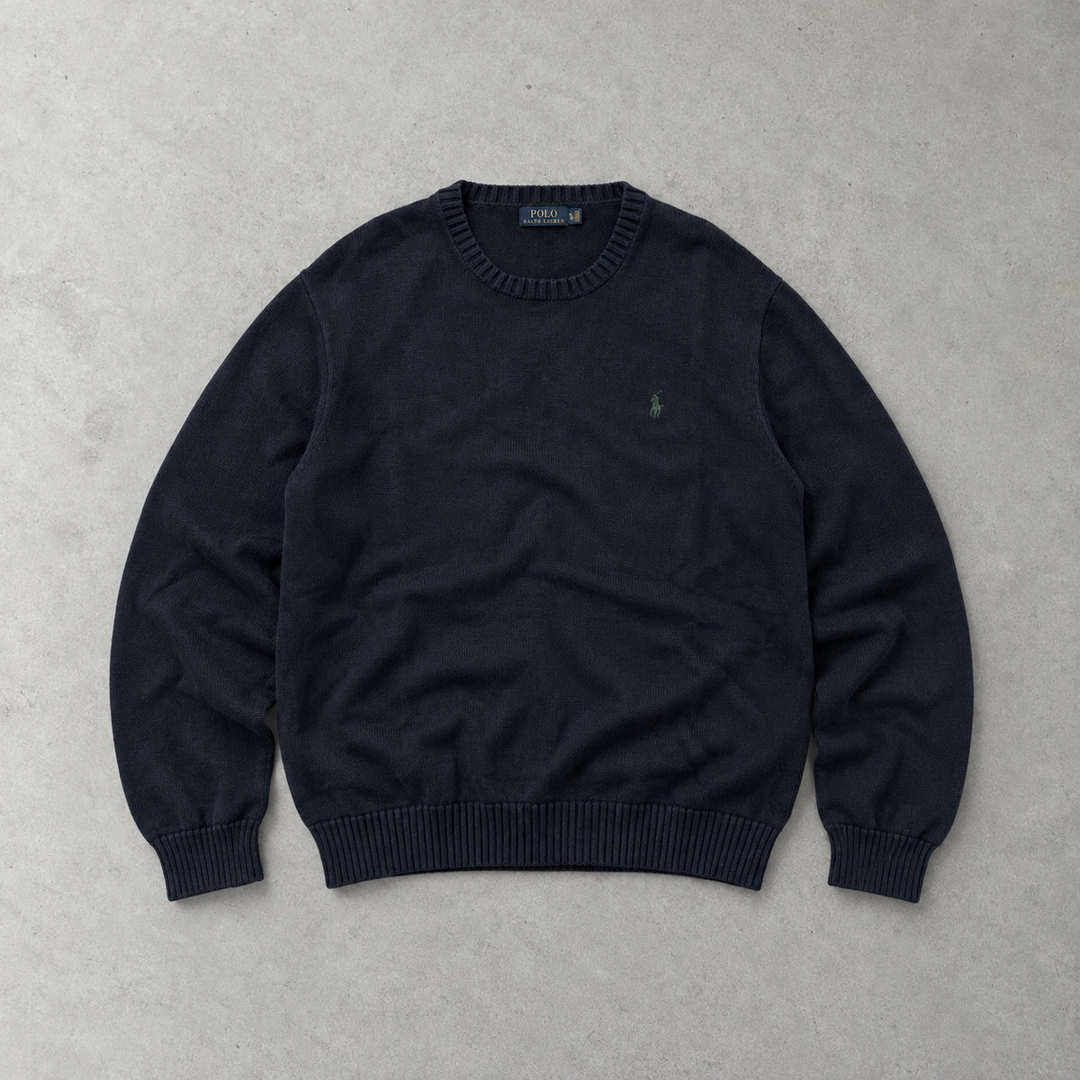 Ralph Lauren Sweater Marineblau Rare (XL)