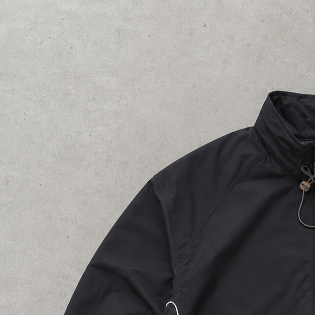 Y2K Reebok Windbreaker Black Rare (L)