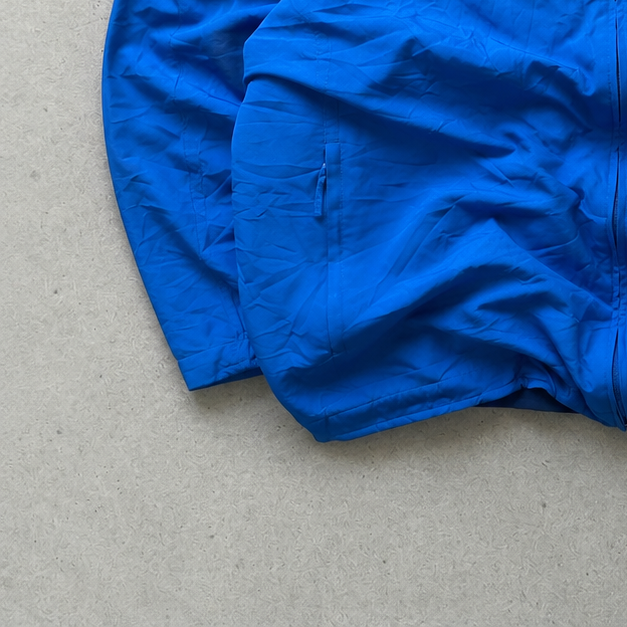 2000 Nike Track Jacket Marineblau, Blue Rare Stitched Logo (Size L)