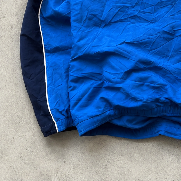2000 Nike Track Jacket Marineblau, Blue Rare Stitched Logo (Size L)