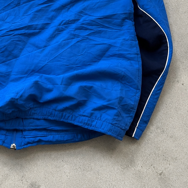 2000 Nike Track Jacket Marineblau, Blue Rare Stitched Logo (Size L)