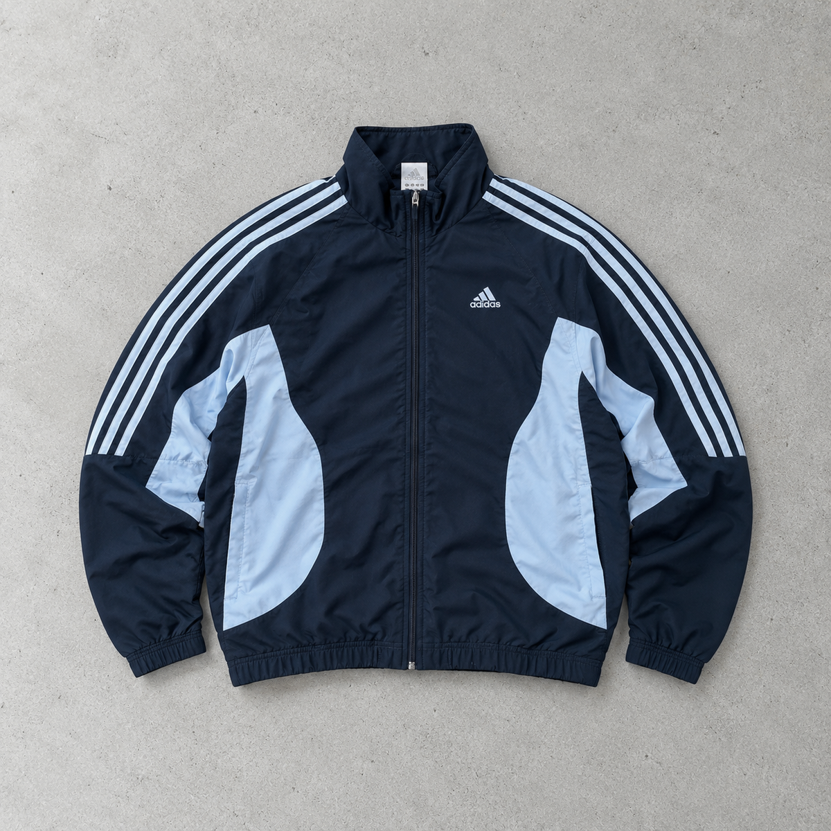 Veste Adidas bleu marine / blanc limitée (S)