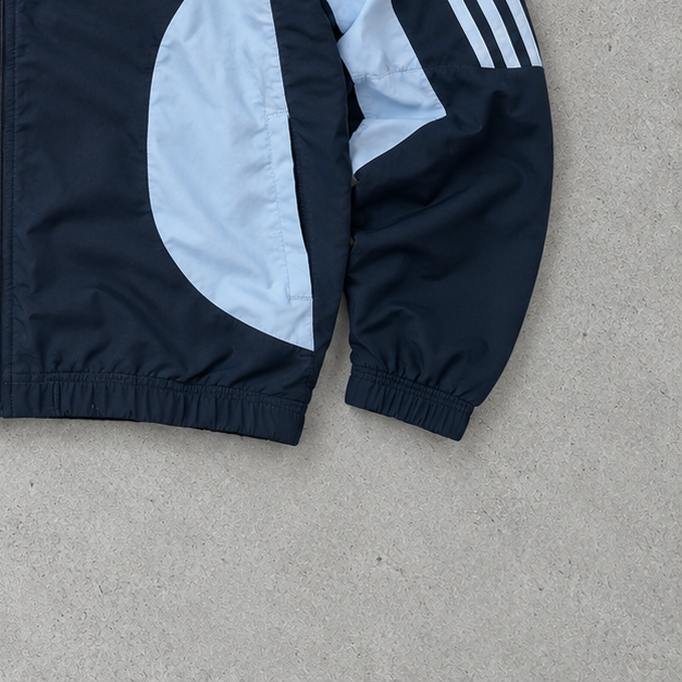 Veste Adidas bleu marine / blanc limitée (S)