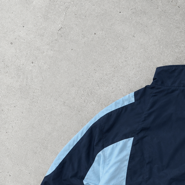 Veste Adidas bleu marine / blanc limitée (S)