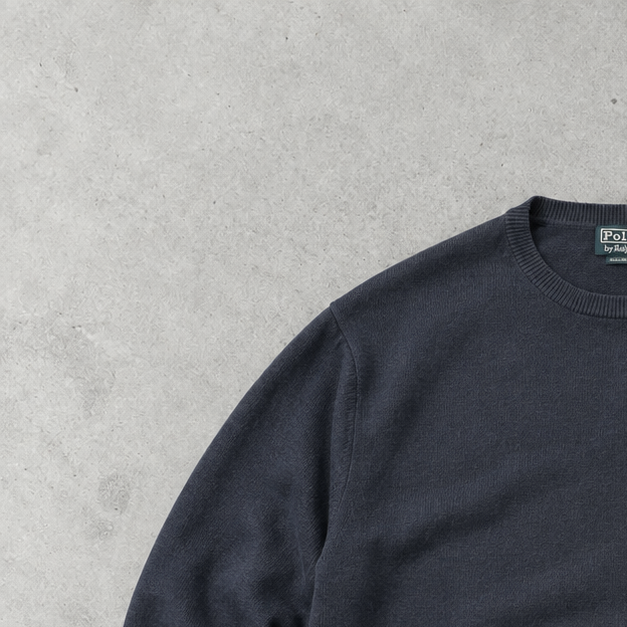 Polo Ralph Lauren Sweater Marineblau Rare (XL)