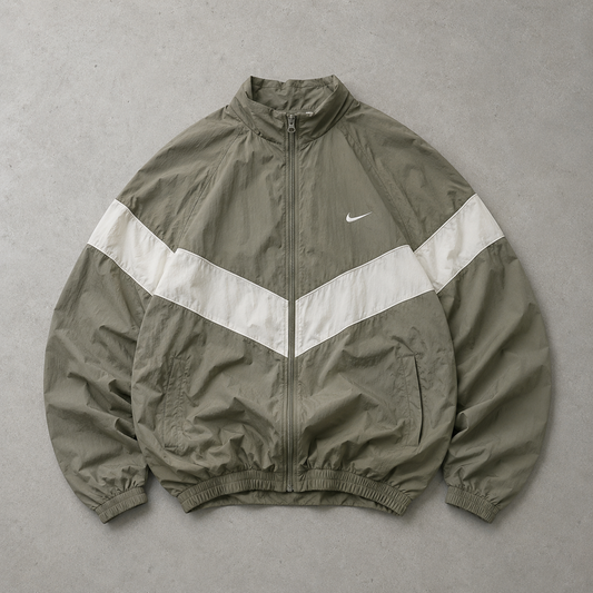 Nike Windbreaker Khaki White Rare (XXL)