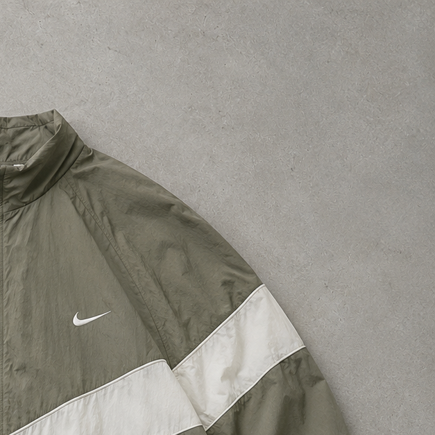 Nike Windbreaker Khaki White Rare (XXL)