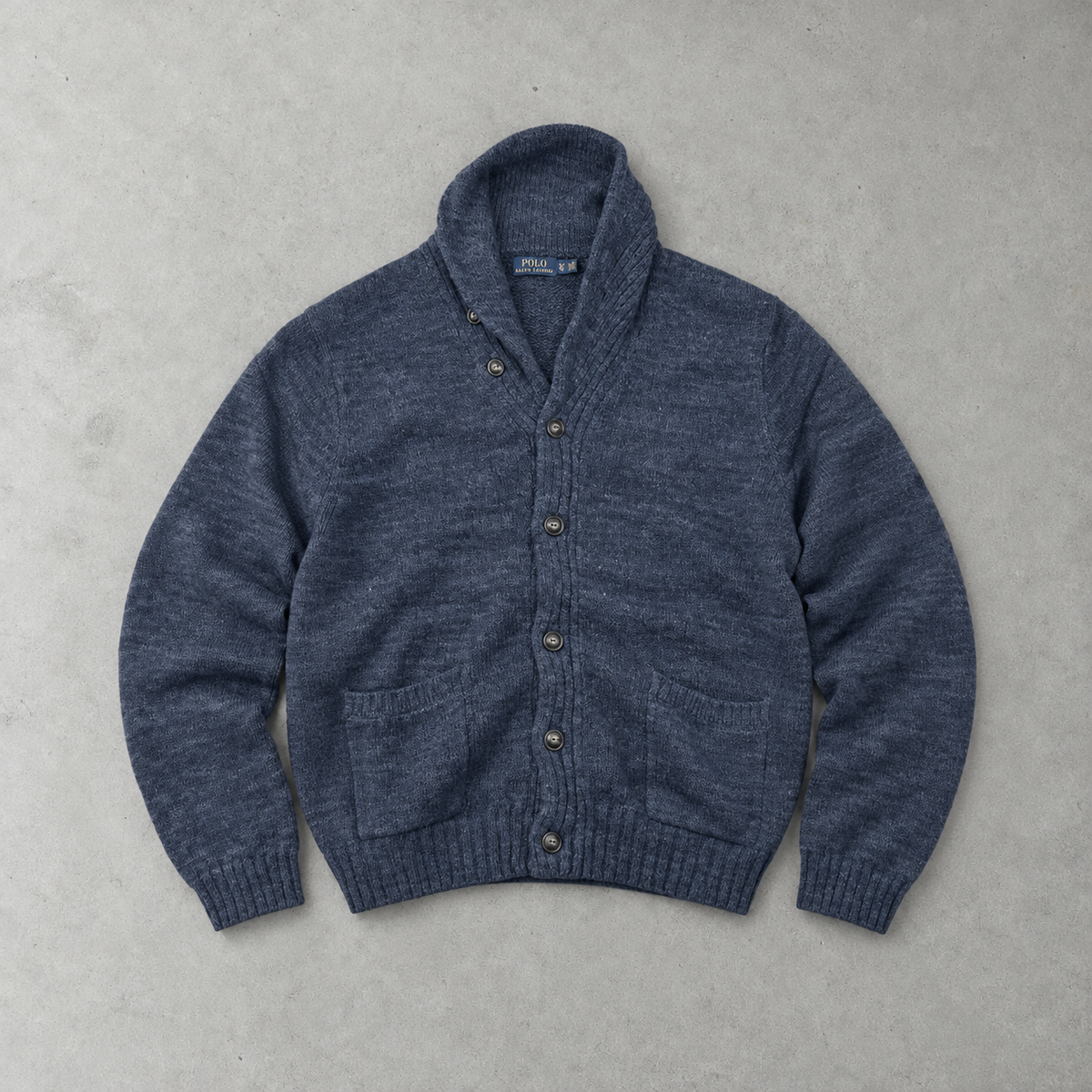 Ralph Lauren Cardigan Marineblau Rare (XL)
