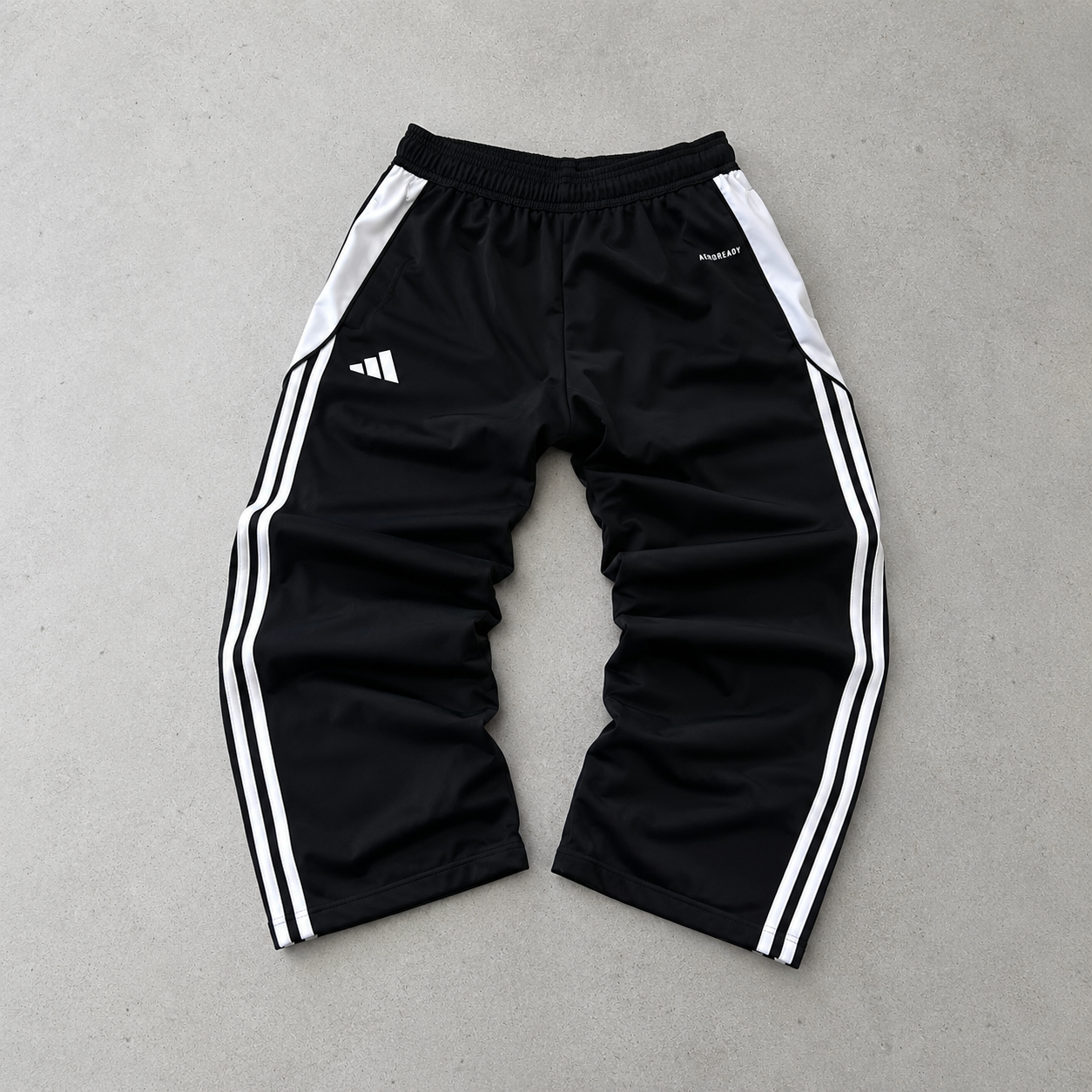 ADIDAS Rain Pants Black / White Limited (L)