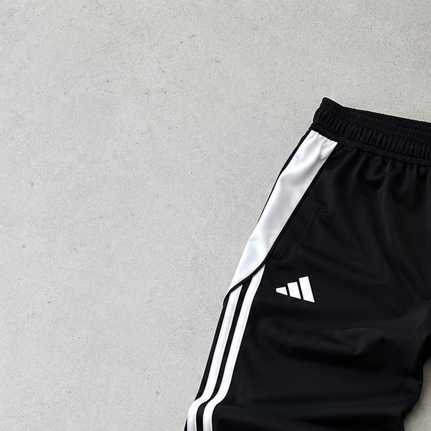 ADIDAS Rain Pants Black / White Limited (L)