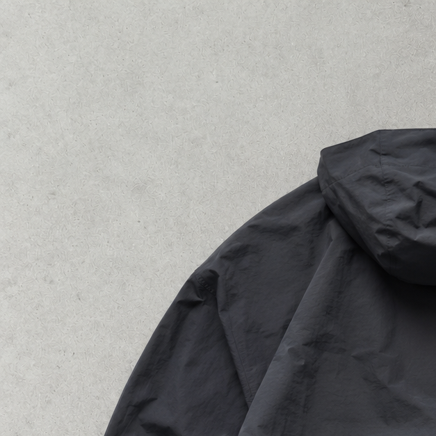 The North Face Windbreaker Blue, Black Rare (L)