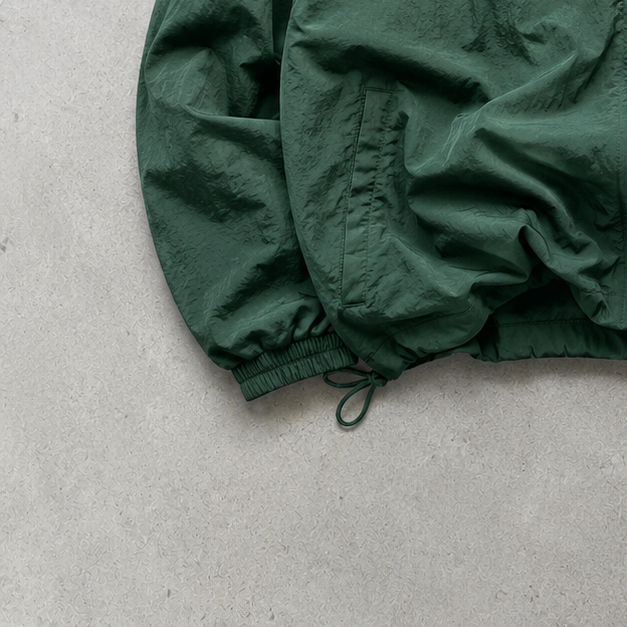 Y2K Reebok Windbreaker Dark Green Limited (L)