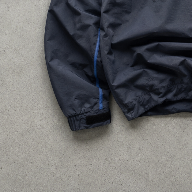 Nike Windbreaker Marineblau Rare Stitched Logo (Size XL)