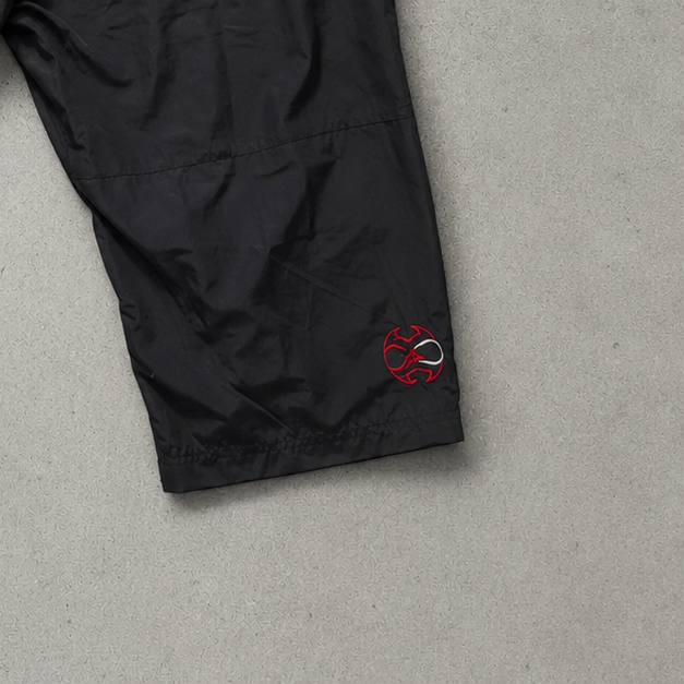 y2k Adidas Jacket Schwarz, Rot Rare (L)