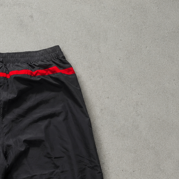 y2k Adidas Jacket Schwarz, Rot Rare (L)