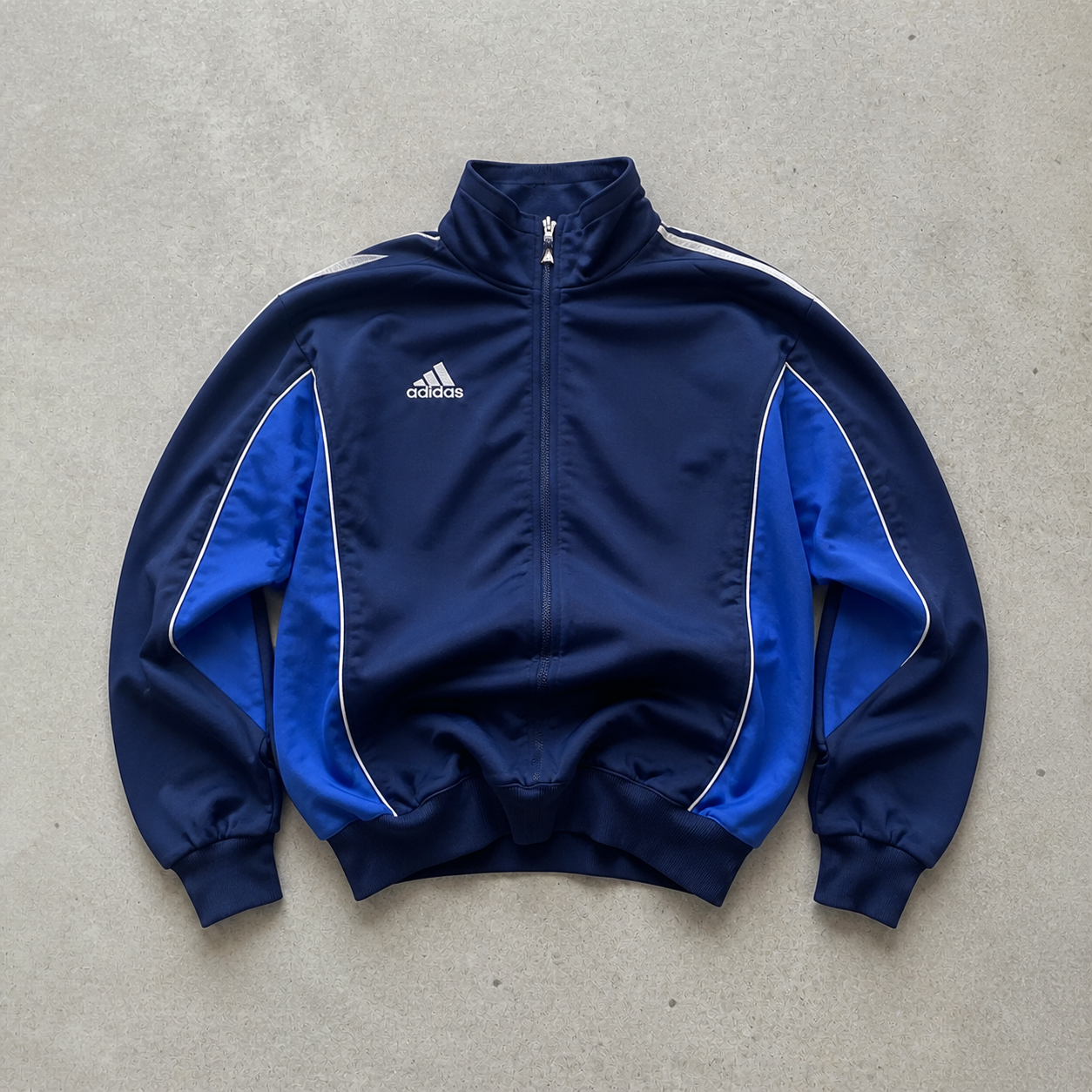 Adidas Vest Marineblau, Blau Rare (L) Stitched Logo
