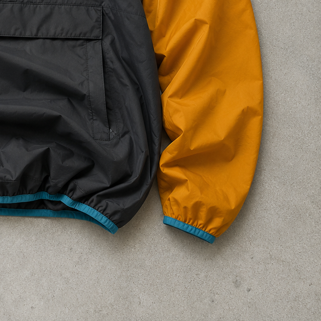 The North Face Windbreaker Blue, Grey Rare (S)