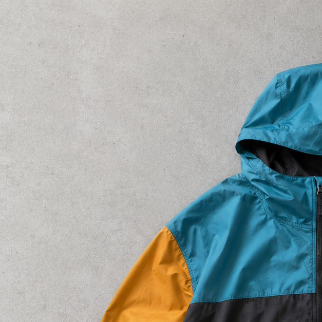 The North Face Windbreaker Blue, Grey Rare (S)