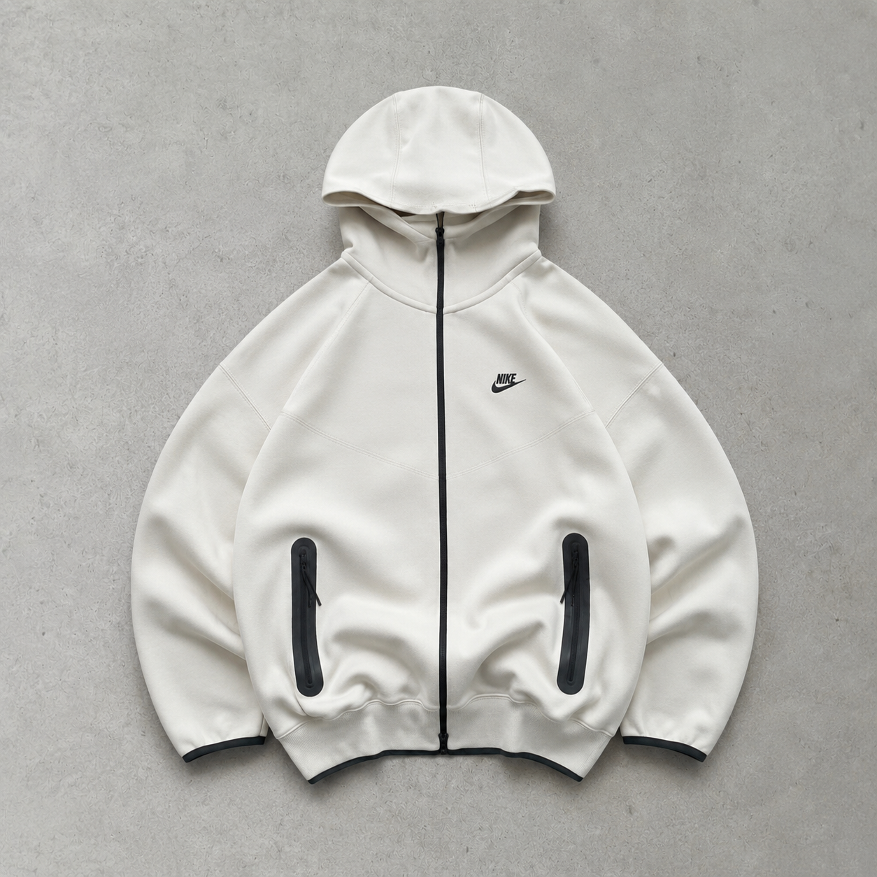 Nike Fleece Jacket Creme Rare (S)
