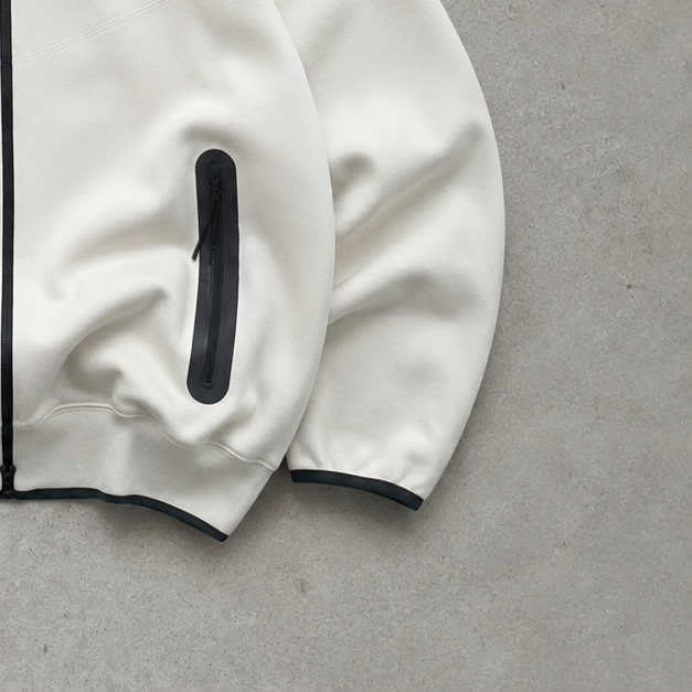 Nike Fleece Jacket Creme Rare (S)