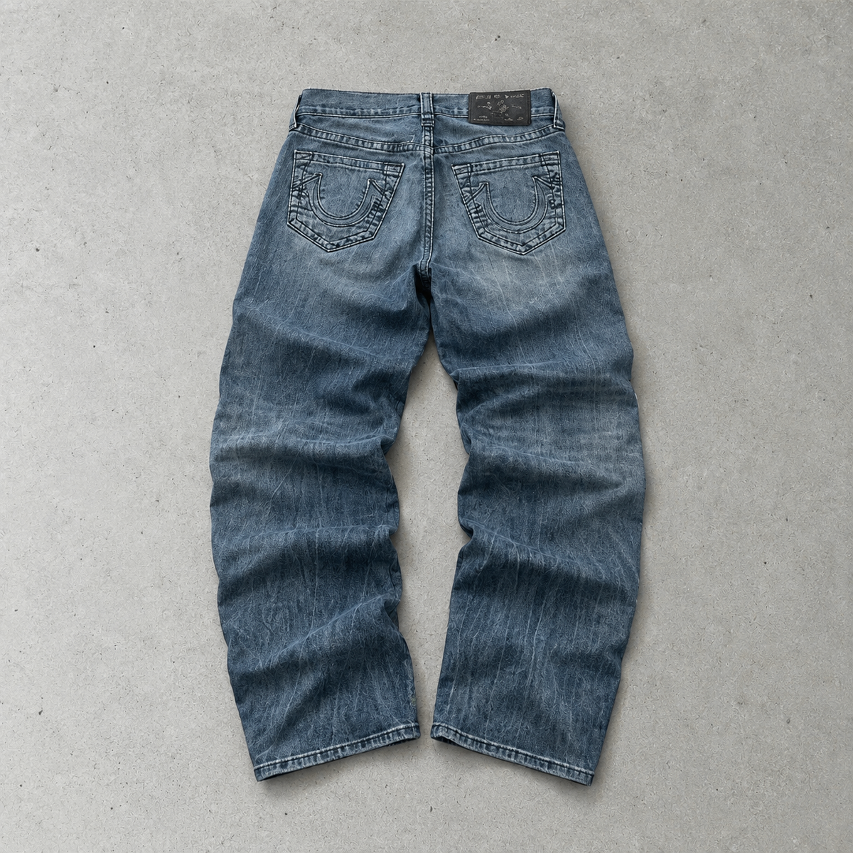Y2K True Religion Bootcut Jeans Blue Rare (M)