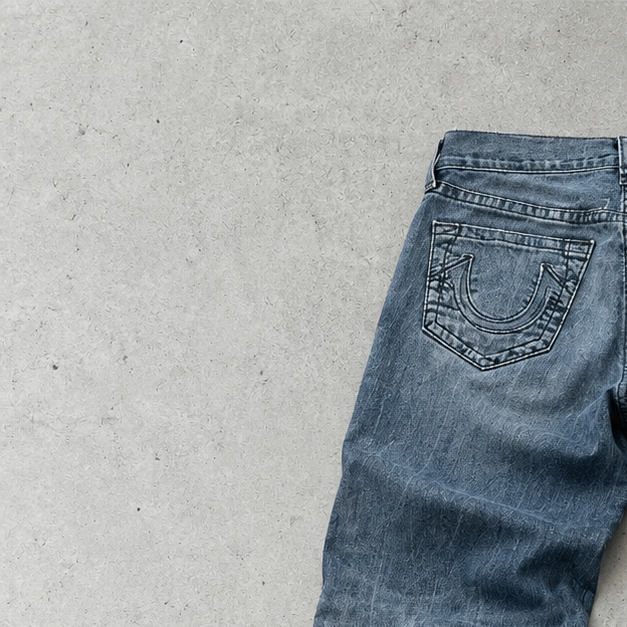Y2K True Religion Bootcut Jeans Blue Rare (M)