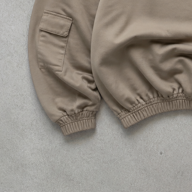 Adidas Streetwear Piece Beige Limited (L) Stitched Logo