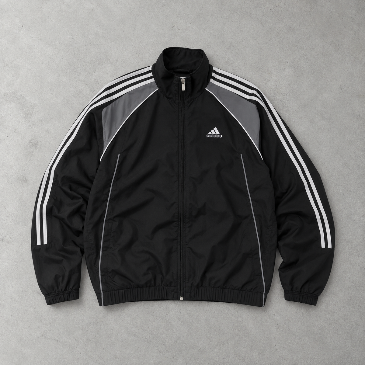 Coupe-vent Adidas Y2K Noir / Gris Rare (M)